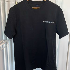 Ader Error x Maison Kitsune Tee (black)